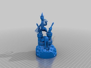 Magie Skulpturen 3d print model - Mito3D