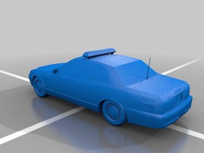 ford crown victoria des véhicules voiture de flic vic vitoria la police 3d print model - Mito3D