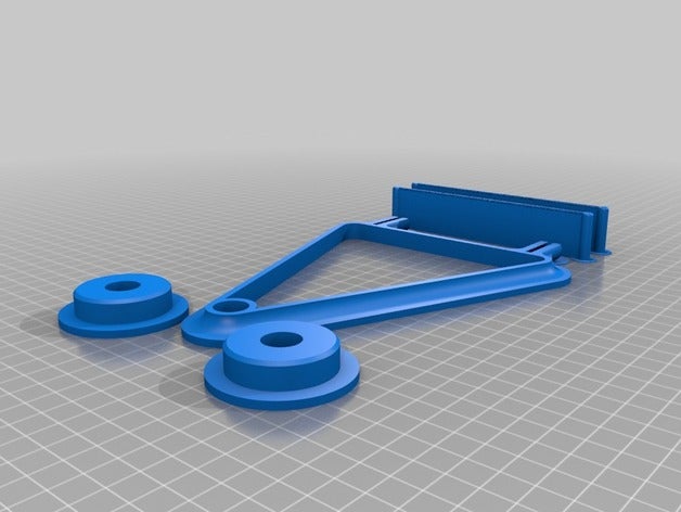5lb grande filamento de spool transportadora A impressão 3d 3D print model - Mito3D
