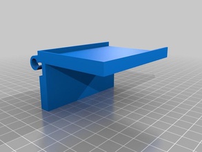 day 8 wifi router holder other 3d rack sketchup thing-a-day thingaday useful 3d print model - Mito3D