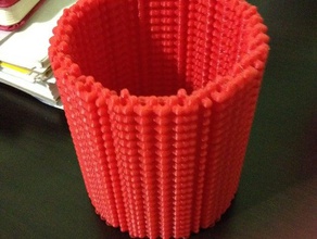 lattice vase office 3d print model - Mito3D