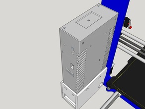 Stromversorgung decken 3d-Drucker Teile 3d print model - Mito3D