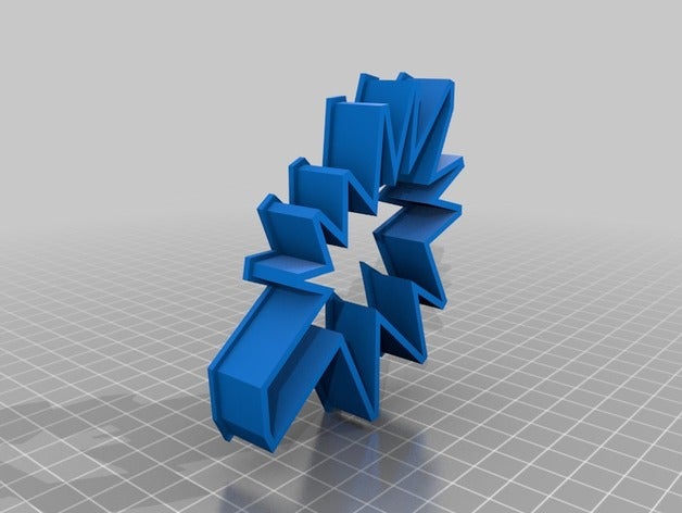 isabelle abstracto árbol de cortador la galleta cocina y comedor cookie cookiecutter las cookies galletas 3D print model - Mito3D