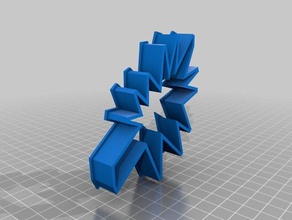 isabelle abstract tree cookie cutter Küche und Esszimmer cookiecutter cookies 3d print model - Mito3D
