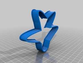 tobey airplane cookie cutter kitchen & dining cookiecutter cookies 3d print model - Mito3D