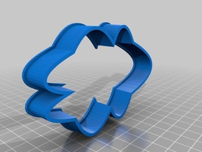 addy patrick cookie cutter kitchen & dining cookiecutter cookies 3d print model - Mito3D