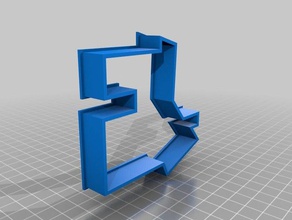 leo casa cortador de galletas cocina y comedor cookie cookiecutter las cookies 3d print model - Mito3D