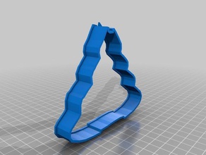 stella-Baum-Ausstecher Küche und Esszimmer cookie cookiecutter cookies cutter 3d print model - Mito3D