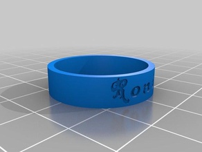ronin spinner anelli su misura 3d print model - Mito3D
