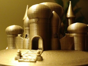 tzar ' s castle Gebäude & Strukturen Burg Burgen Burgturm Kreml Russisch ZAR tzarist 3d print model - Mito3D