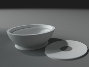 plato de jabón cuarto baño dove el soapdish 3d print model - Mito3D