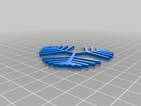 a neve arte personalizado 3d print model - Mito3D