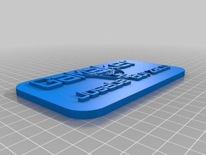 ma connexion personnalisé les signes et logos 3d print model - Mito3D