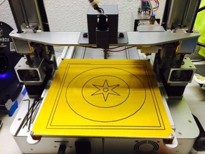 anel de calibração uma camada 3mm altura A impressão 3d testes a impressora rapide lite 3d print model - Mito3D