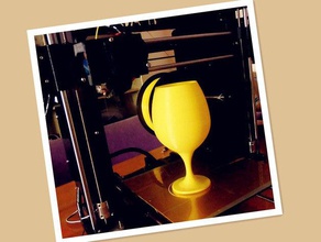 copa de vino cocina y comedor 3d print model - Mito3D