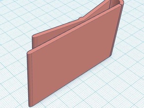 clip de dinero 3d la impresión tinkercad útil 3d print model - Mito3D