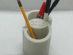 2015 caneta titular traje organização 3d print model - Mito3D