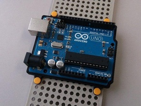 arduino uno mounter computer mount 3d print model - Mito3D