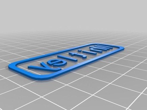 isim etiketi işaretler ve logolar özelleştirilmiş 3d print model - Mito3D