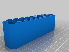 battery 10x2 containers customized 3d print model - Mito3D