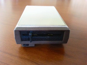 atari 1050 leitor de cartão sd computador 8-bit 80 disquete retro 3d print model - Mito3D