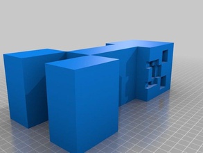my customized parametric creeper art 3d print model - Mito3D