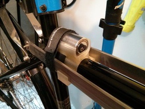 tigr bike lock bracket sport outdoors bicycle bicycling 3d print model - Mito3D