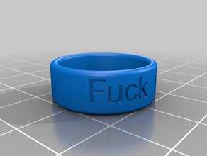 ring close friend rings customized 3d print model - Mito3D