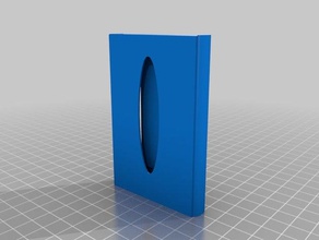 card keeper rounded 3d printing 3d print model - Mito3D