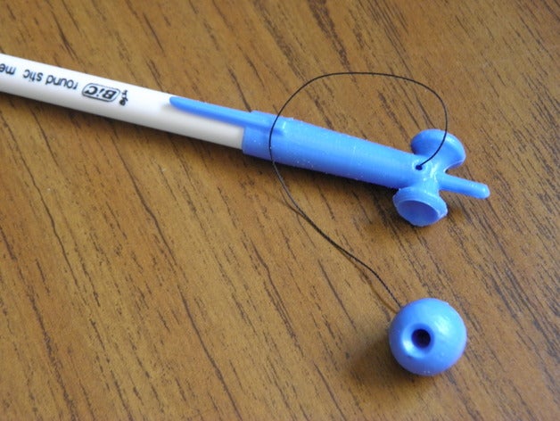 pendama tappo della penna kendama giochi e giocattoli cap pen pencap 3D print model - Mito3D