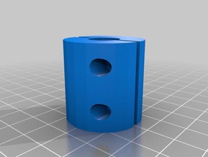 5mm 12mm coupler parts customized 3d print model - Mito3D