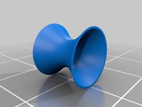 hyperboloid einem Blatt math Hyperbel 3d print model - Mito3D
