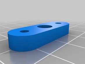 3mm blocco del cuscinetto la robotica di supporto 3d print model - Mito3D
