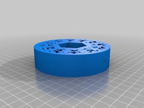 customized gear bearing 100mm 12 planets parts 3d print model - Mito3D