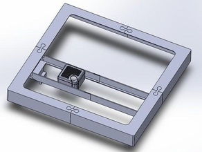 ultimaker original, capa de poeira Impressora 3d acessórios tampa gabinete original 3d print model - Mito3D