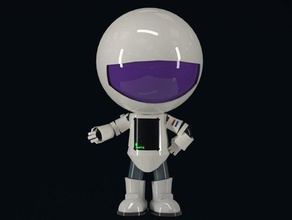 spaceman L'impression 3d partcloud partsolutions 3d print model - Mito3D