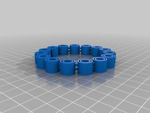 my customized flexy jingly bracelet2 bracelets 3d print model - Mito3D