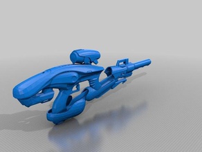 destiny exotic fusion rifle vex mythoclast 1 scale games game weapon 3d print model - Mito3D
