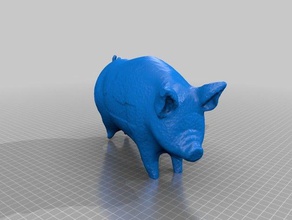 piggee 3d print model - Mito3D