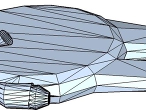 model millenium falcon diğer asi ittifakı uzay gemisi star wars oyuncak 3d print model - Mito3D