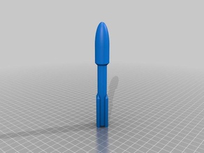 atlas v rocket scans & replicas 3d print model - Mito3D