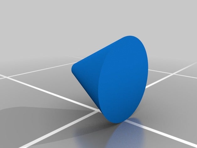 hollow cone math geometry 3D print model - Mito3D