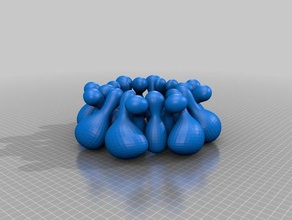 meta-ball 14 3d print model - Mito3D