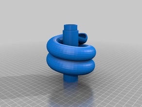 marbre exécuter en spirale 3d de l'impression amusant les enfants le la course jouet 3d print model - Mito3D