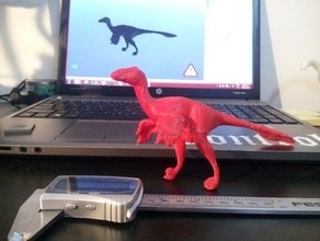 dino sculture dinosauro 3d print model - Mito3D