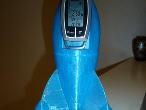 cohete verns estilo clima preveer reloj cocina y comedor 3d print model - Mito3D
