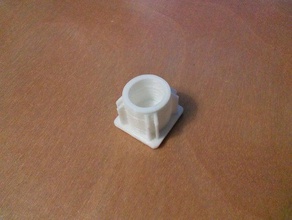 cadeira pés substituições peças de substituição banquete conferência pé praça tubo 3d print model - Mito3D