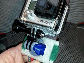 gopro correa de la mochila montaje cámara monte el 3d print model - Mito3D