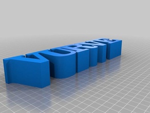 vurve kundengebundene 3d print model - Mito3D