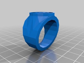 batman ring z4 - Zubehör kundengebundene 3d print model - Mito3D